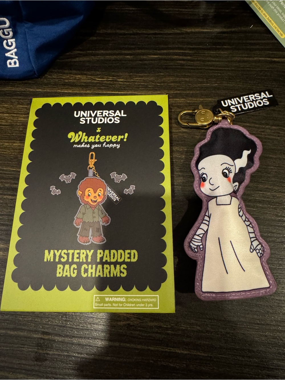 Universal x Whatever! makes you happy Bride Padded Bag Charm